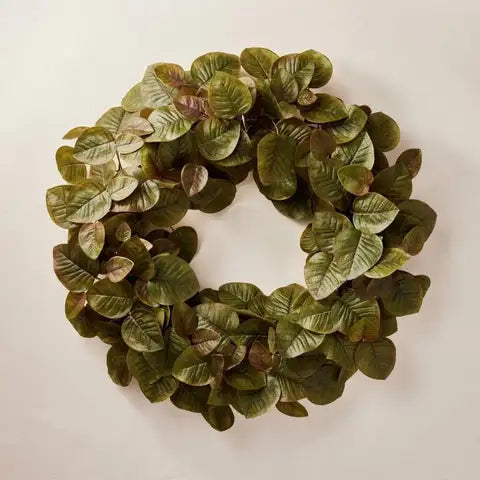 24" Faux Fall Leaf Wreath - Hearth & Hand with Magnolia