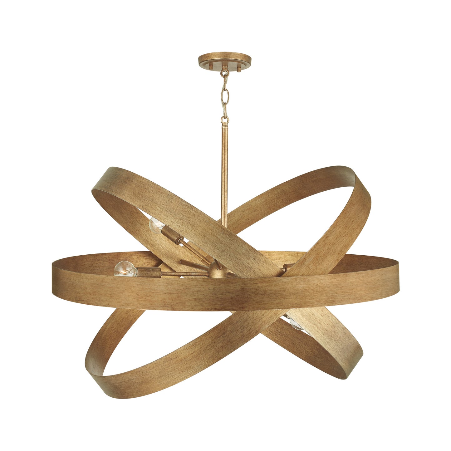 Capital Lighting 439061ML Jude 6 Light 32" Wide Chandelier