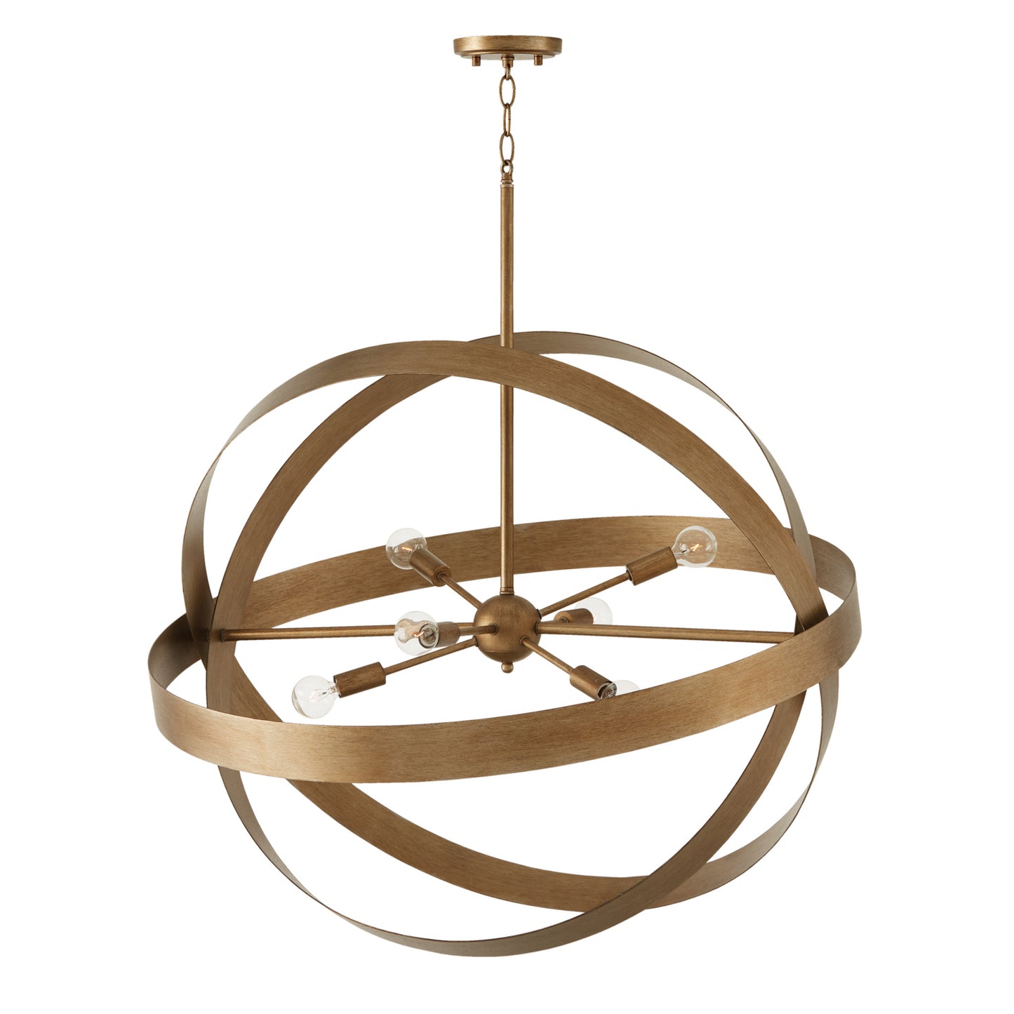 Capital Lighting 439061ML Jude 6 Light 32" Wide Chandelier