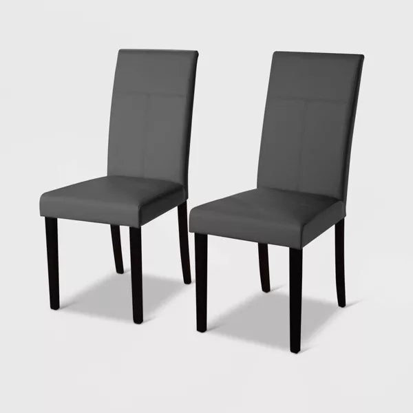 Set of 2 Newark Parson Gray Dining Chairs - Buylateral