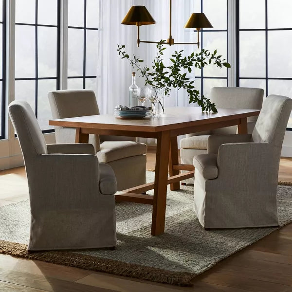 Upholstered Dining Chair Cream - Threshold designed with Studio McGee