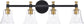Hanaloa Wall Sconces, Traditional Light Sconce, Wall Light with Glass Shade for Bedroom Bathroom Living Room & Hallway Vanity Lighting Fixture Brass and Black Finish