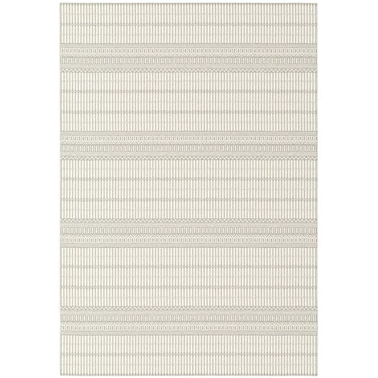 7'10"x10' Stripe Outdoor Rug Gray - Threshold™
